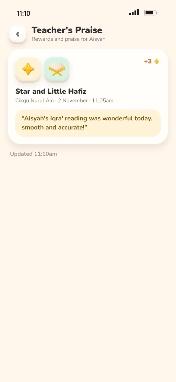 Skooldash app: Stars, badges and the teacher's praise